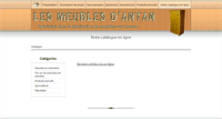 Desktop Screenshot of lesmeublesdantan.com